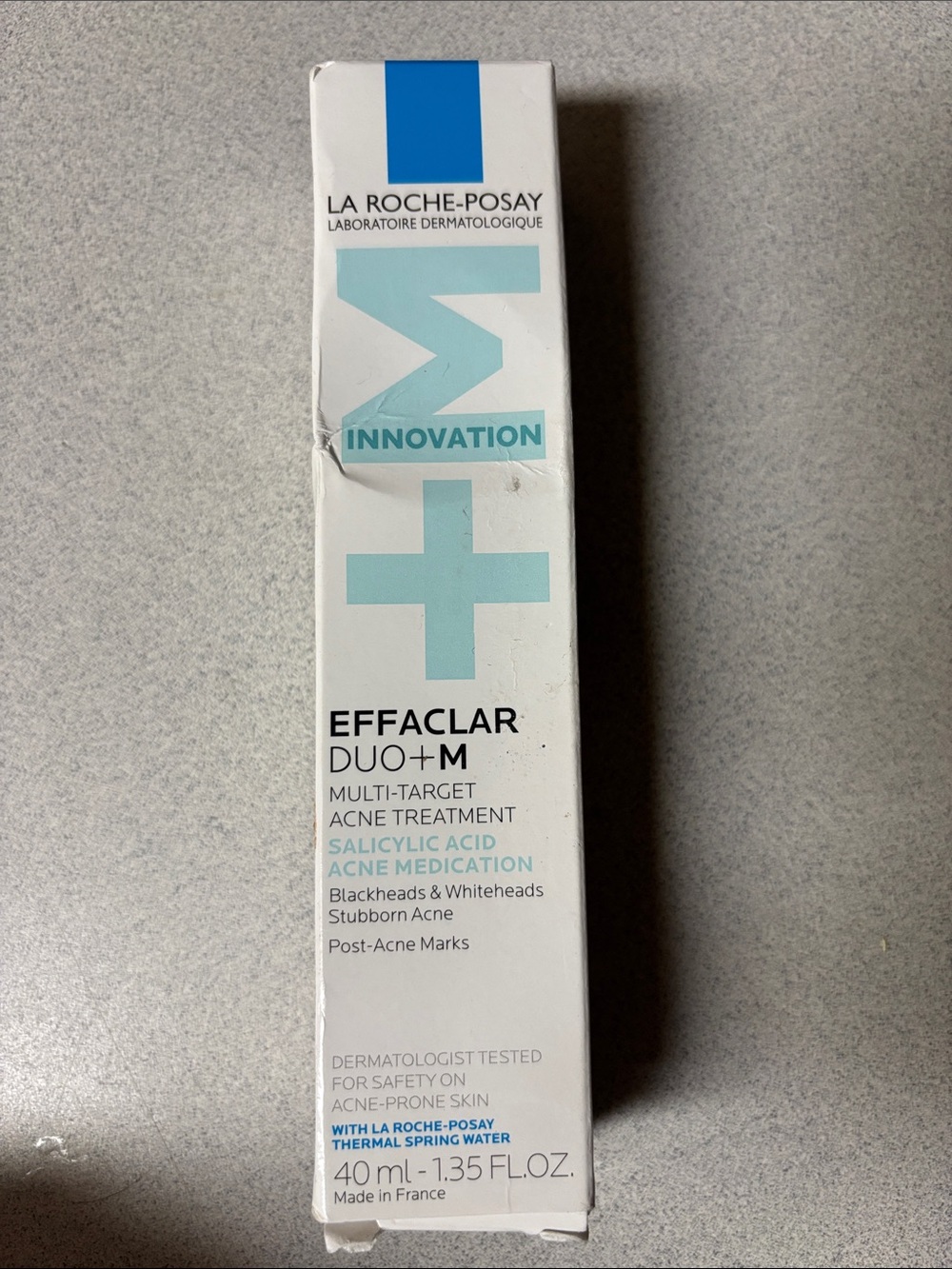 BNIB La Roche-Posay Effaclar Duo+M Multi-Target Acne Treatment 1.35 fl oz
